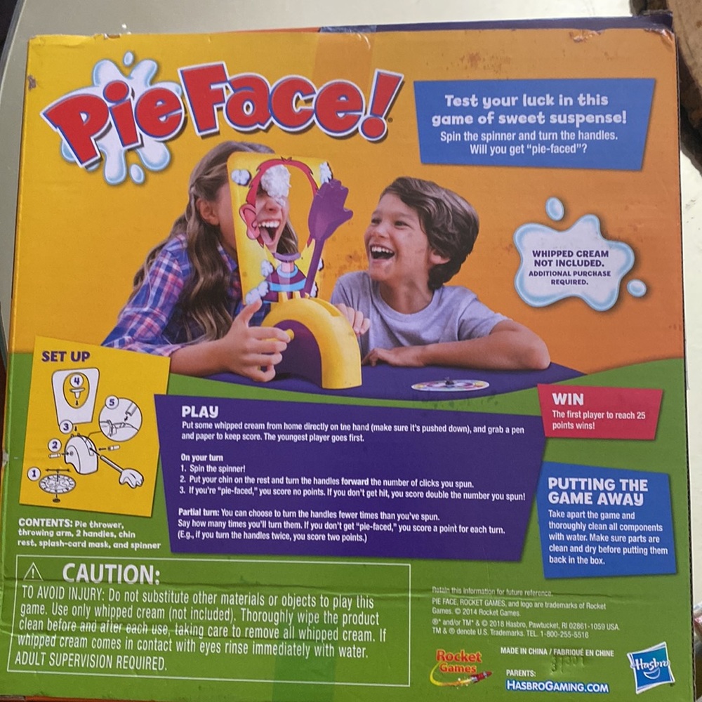 New Pie Face game - Picture 2 of 2